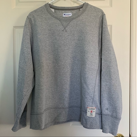 Vintage Grey Champion Crewneck - Picture 1 of 6